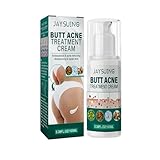 Aufhellende Gesäßcreme, 100ml, Feuchtigkeitsspendende Lotion für zarte Haut mit Akne und Flecken