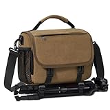 NZBZMBTTVF Professionelle Umhängetasche for DSLR/spiegellose Kameras, kleine Kameratasche passend for Canon Nikon Sony anpassbare Trennwände for Stativhalterung und Regenschutz, Reisekamerataschen for