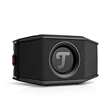 Teufel ROCKSTER GO 2 Bluetooth Speaker - Tragbarer Lautsprecher für draußen, mit Langer Akkulaufzeit (28 h), Wasserdicht IP67, Wireless Musikstreaming, USB Soundcard, Outdoor - schwarz