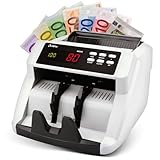 Olympia Geldzähler NC 520plus für sortiertes Zählen Prüfung der Geldscheine auf UV- und MG Stückzähler