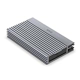 ZIKE 40Gbps M.2 NVMe SSD Gehäuse USB4.0 bis zu 3811MB/s Aluminiumgehäuse Z666, kompatibel mit Thunderbolt4 M.2 M-Key 2280, USB4 USB3.2 Gen2/Gen1 PCI-E Gen 4x4 werkzeuglose Installation