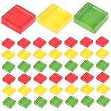 VILLFUL Mosaikfliesen Bunte Kleine Mosaiksteine für DIY Bastelarbeiten Untersetzer Dekorationssteine für Kreative Handwerksprojekte und Wohnkultur