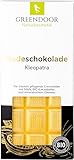 GREENDOOR Badeschokolade Kleopatra 100g feines Naturkosmetik CREMEBAD, natürlich ohne Tierversuche, Hautpflege trockene Haut, Natur Badezusatz ohne Tenside, rückfettendes Ölbad, Geschenke