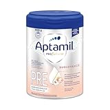 Aptamil Profutura DUOAdvance PRE – Anfangsmilch von Geburt an, Mit DHA, Nur Laktose, Ohne Palmöl, Babynahrung, Milchpulver, 1x 800 g (Packung mit 6)
