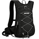 Arvano Fahrradrucksack leicht Skirucksack Klein Wanderrucksack Mtb Fahrrad Rucksäcke 15L Multifunktionaler Laufrucksack für Damen & Herren