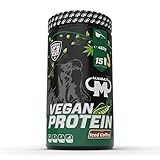 Mammut Nutrition Vegan Whey Protein Pulve Iced Coffee – 460 g – 4-Komponenten Pflanzen-Protein ohne Soja, laktose- und glutenfrei – natürliche Süße durch Stevia – 100% vegan – ohne Aspartam