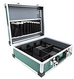 TrendLine Werkzeugkoffer mit Alu-Rahmen Alukoffer 39,5 x 30 x 13 cm