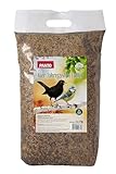 PANTO Vier-Jahreszeiten-Futter – 12,5 kg Vogelfutter für Futterhäuschen, Streufutter für Vögel mit Sonnenblumenkernen, Erdnüssen, Getreideflocken