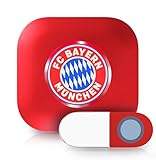 Heidemann Funkgong-Set FC Bayern München, Stern des Südens, FCB, bis 89 dB, wetterfest, inkl. Batterien, Abmessung 135 x 80 x 95 mm, Gewicht 300 g