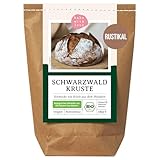 Bio Schwarzwald Kruste Brotbackmischung | wie frisch aus dem Holzofen | Perfekt zum Brot Backen auch für Brotbackautomat - Bake with Love (1er Pack)