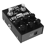 Mini-Gitarren-Effektpedale Flansch-Kompressor-Booster Overdrive Fuzz Tremolo Bluesy Distortion für E-Gitarre, Bass, Gitarre, Effektpedal, E-Gitarre, Pedal