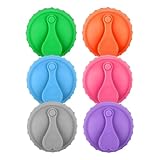 Dosenverschlüsse Für Limonade, 6X Frischhaltende Deckel Für Dosen Mit Kohlensäureschutz, Auslaufsicherer Frischehalter-Küchenhelfer Für Outdoor, Partys, Zuhause, Alltag, Reisen & Gesellige Runden