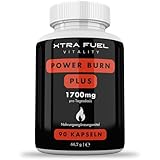 POWER BRN PLUS - Premium Cut Komplex - Apfelessig, Grüntee, Cholin, Zink + weitere - 90 Kapseln - hohe Bioverfügbarkeit - Laborgeprüfte Formel