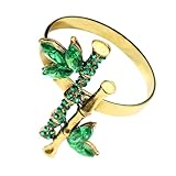 Alipis Serviettenring Serviettenhalter Blumenring Schleifenservietten Legierung