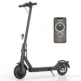 E Scooter mit Straßenzulassung Max 33 km Reichweite, ABE Elektroroller Belastung bis 120kg, LED, 20km/h, 350W Motor,Duales Bremssystem Doppelte Federung Leicht Kompakt & Stabil Eroller Für Pendler