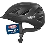 ABUS 86853 Fahrradhelm, Schwarz (Velvet Black), XL (61-65 cm)
