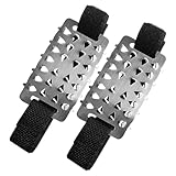 Überschuh-Schuh-Schuhspikes, Mittelsohle, Eisschuhe, Greifer mit verstellbaren Riemen, Edelstahl-Schuhspikes, Schuhe, Stiefel, Stollen für Herren und Damen