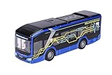 Majorette - MAN Lion's City 10 E Bus (22,5 cm) - Linienbus für Kinder ab 3 Jahre, Spielzeugauto mit Metall-Karosserie, Gummireifen, Licht & Sound, inkl. Batterien