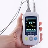 Veterinärpulsoximeter, Handhund -Vet -Oximeter, PETS -Pulsfrequenzmonitor, Ohr-/Zungen -Spo² -Sensor, 2,4 -Zoll -Display, für Katzen, Hunde und kleine Tiere