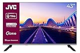 JVC Fernseher 43 Zoll Smart TV Powered by TiVo Full HD Fernseher, HDR TV mit Triple-Tuner, LED TV LT-43VF7555