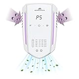 Morrerfresh Geruchsvernichter für Zuhause und Katzentoilette, Hundedesodorierer, Poof Odor Eliminator, Haustierfreundlich, Lufterfrischer, Ozon-Geruchsentfernung, 99% Luftreiniger (weiß, Unparfümiert)