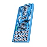 40-teiliges Vielseitiges Gewindebohrer Und Schneideisen Set Gewindereparaturwerkzeug. Hochleistungs Gewindebohrer Und Schneideisen Set Für Vielseitige Gewindeanwendungen. Mechanisches