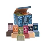 Bali-Seife – Natürliche Barseife – Vielfalt Seife für Männer und Frauen – duftende Badeseife, 6 Stück Variety Exotische Pack, je 100 Gramm (Masculine Collection)