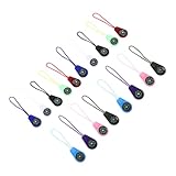 MOBUTOFU 18 Stück Teiliges Mini-kompass Schlüsselanhänger Fluoreszierender Outdoor-kompass für Präzise Navigation Survival Camping Wandern Taschenkompass mit Robustem Band für Abenteuer und