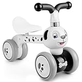 XIAPIA Kinder Laufrad ab 1 Jahr Lauflernrad für 10-36 Monate Baby, TÜV geprüft Erst Rutschrad Fahrzeug Geschenke für Jungen/Mädchen Kleinkind Spielzeug (Dalmatiner)
