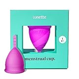 Lunette Menstruationstasse - Lila - Model 1 für leichte Blutung – (EN Version)