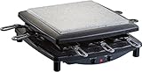Steba RC 3 Gourmet Raclette, Made in Germany, für 8 Personen, 1450 Watt, schwarz