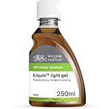 Winsor & Newton 3039754 Ölmalmittel, Liquin Light Gel, 250 ml Flasche, lasierendes Malmittel auf Alkydbasis, schützt vor Vergilbung