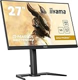 iiyama G-Master Gold Phoenix GB2795HSU-B1 68,6cm, 27' VA LED Gaming Monitor Full HD HDMI DP USB3.2 0,2ms 280Hz FreeSync Premium HDR10 Höhenverstellung Pivot schwarz