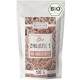 Bio Zyklustee 1-100 Gramm I Zyklus Tee 1 mit Beifußkraut, Himbeerblätter und Rosmarin und weitereren Frauen Kräutern I Herbal Tea by KLUIZ TEA