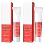 2 x Beruhigende Intimcreme, 40 g Intimpartien, Linderung von Juckreiz & Rötungen | Sofortige Erfrischungswirkung | Feuchtigkeitspflege für Trockenheit und Irritationen | milde & respektvolle Formel