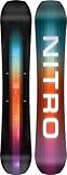 Nitro Snowboards Herren Team Board ´25, Freestyle/Freerideboard, Directional Twin, Trüe Camber, All-Terrain