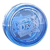 Toys Looping Yoyo Kunststoffkristall Leuchtendes Yoyo Einfach zu spielendes Basic String Trick Yoyo 8 Ball KK Lager Anfänger Yoyo für Kinder Seilfarbe wird nach dem Zufallsprinzip (Transparentes Blau)