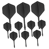 Gogogmee 10 Stück Dart Tail Dart Flight Protektoren Dart Flights Für Darts Mit Weicher Spitze Austauschbare Dart Flights Austauschbare Dart Supplies Balance Dart Supplies Leichte Dart