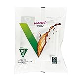 Hario Papierfilter weiß / Filtertüten Misarashi, mittel für VCF-02, 100 Stück