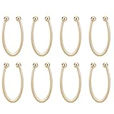 Comphic Brustverschluss-Verbinder Bikini-Verschluss-Verbinder U-Förmige Ring-Schnalle in Gold