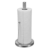 Haushalt International Küchenrollenhalter Edelstahl Küchenrolle Halter Küchenpapierhalter