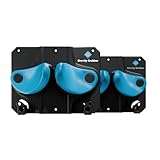 Gravity Grabber Ultimate Ski & Snowboard Wandhalterung - Passt zu jedem Ski/Snowboard - für Schadensfrei Lagerung von Rocker, Tips, Tails – 2X – Cyan