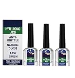 Hyaluronsäure-Nagelpflege, intensive Feuchtigkeitsversorgung, reduziert brüchige Nägel, fördert gesundes Wachstum für Männer und Frauen.,3pcs