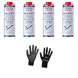 Iloda 4xOriginal Liqui Moly 1l Seilfett 6173 Schutzhandschuhe