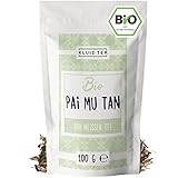 Weißer Tee Bio - Pai Mu Tan I 100 Gramm Weisser tee lose Bio I Organic White Tea by KLUIZ TEA