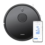 Xiaomi Robot Vacuum S20 Saug- und Wischroboter, Smarter Reinigungsplan mit LDS Lasernavigation, 5000Pa Saugkraft, 3200mAh großer Akku, Für Teppiche Hartböden Tierhaare, App + Google & Alexa - Schwarz