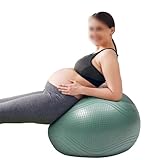 WJIHUYU Geburtsball, explosionsgeschützter Yoga-Ball, Balance-Ball mit Pumpe, robuster Gymnastikball für Fitness, Schwangerschaft, Balance und Physiotherapie, Fitness im Heim-Fitnessstudio, Büro