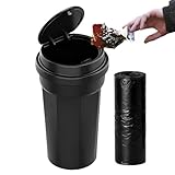 Mülleimer für Auto, tragbarer Mülleimer in Becherform, Mülleimer für Auto, für Camping, Reisen, Straße, SUV, Lieferwagen, Transporter