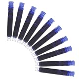 KONTONTY 1Satz Tintenpatronen Für Füllfederhalter Schnelltrocknende Universelle Nachfüllungen Für Verschiedene Schreibszenarien Blaues Tintenpatronen