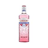 Gordon's Premium Pink 0,0 % Alkoholfrei, Gin-Alternative, Erfrischend lecker, Himbeer- und Erdbeergeschmack, 0,0 % vol, 700 ml Einzelflasche